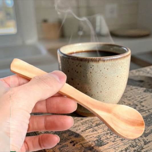 Wood Spoon - Coffee/Tea- Dessert