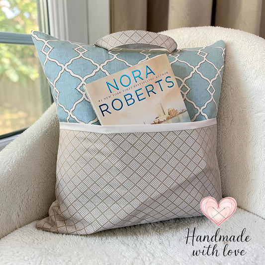 handmade reading Pillow