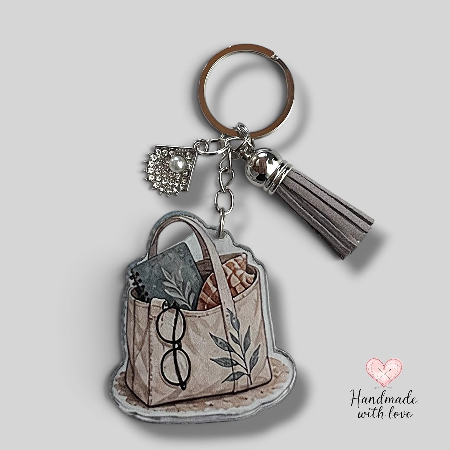beach theme keychain