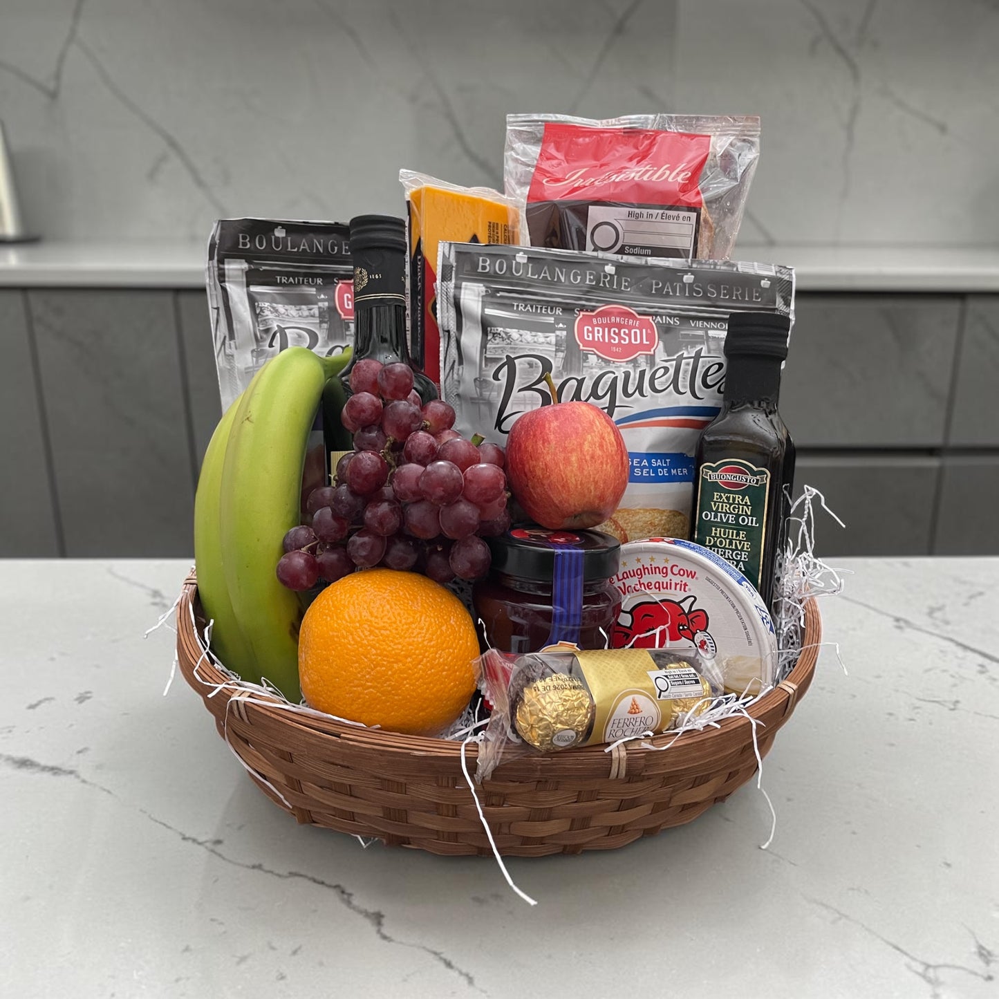 Gift Basket - Gourmet Basket- Delicious