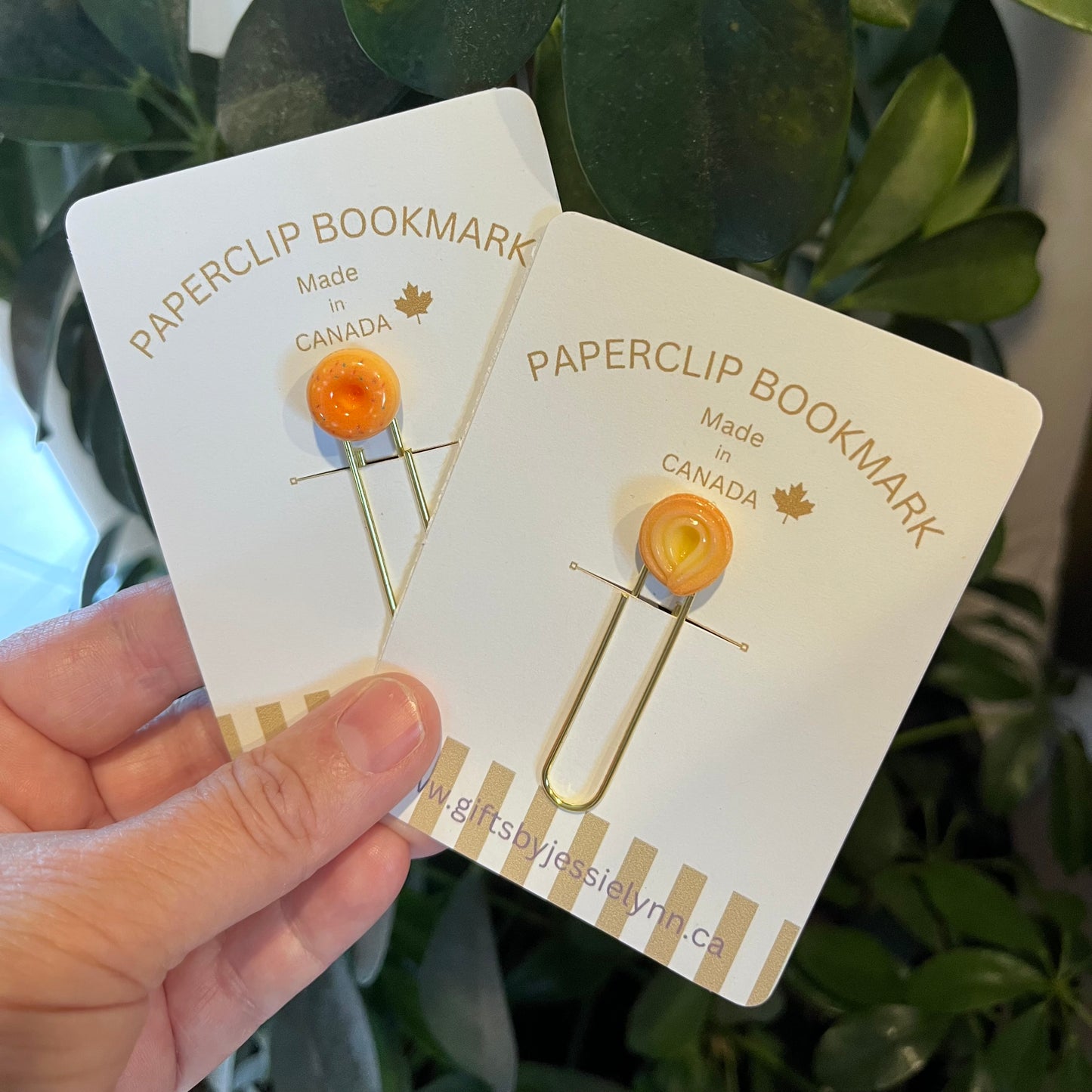 Paperclip Bookmark - Bakery Theme 2