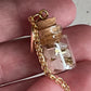 Necklace - Handmade Intention Jar - Self-love (Pink Rose Quartz)