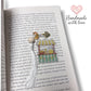 lemon theme bookmark with tassel