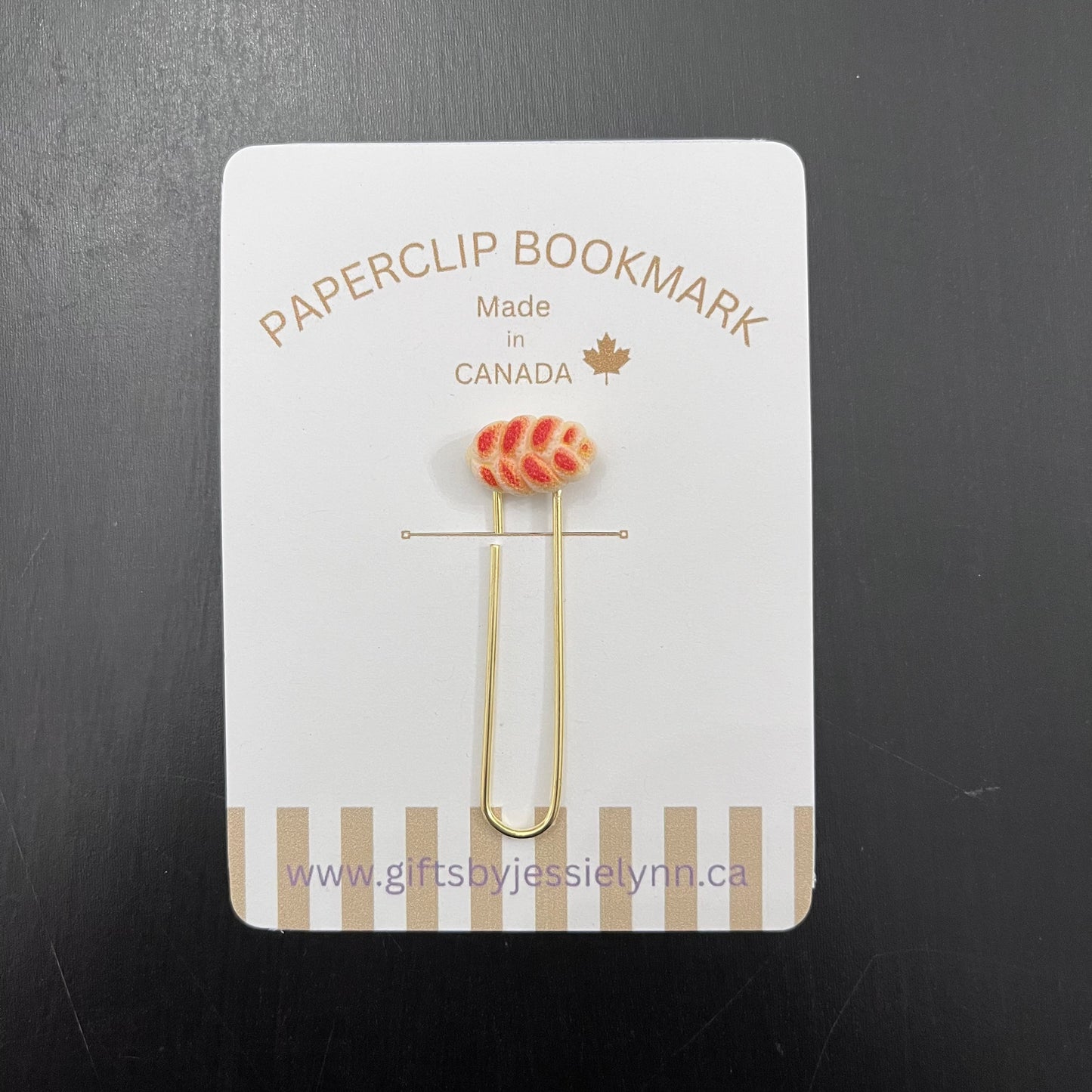 Paperclip Bookmark - Bakery Theme 2