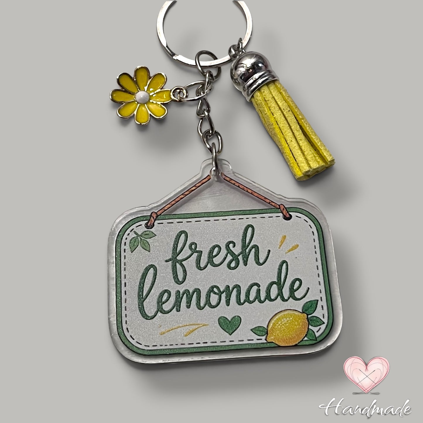 Keychain - Just For You - Get Well Soon - Fresh Lemonade