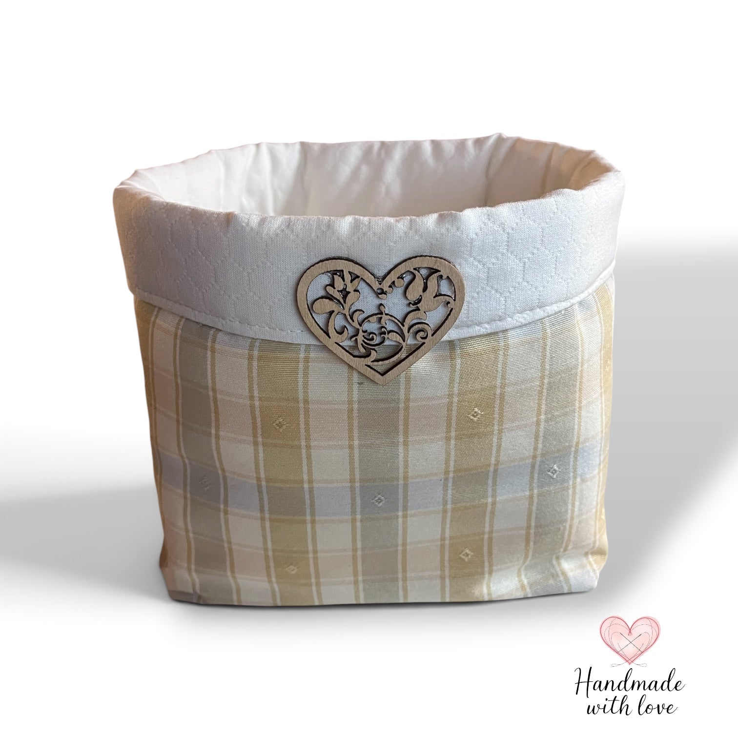 handmade fabric basket