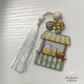 lemon theme bookmark with tassel