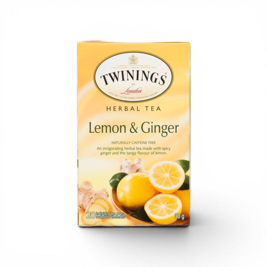 lemon and ginger tea