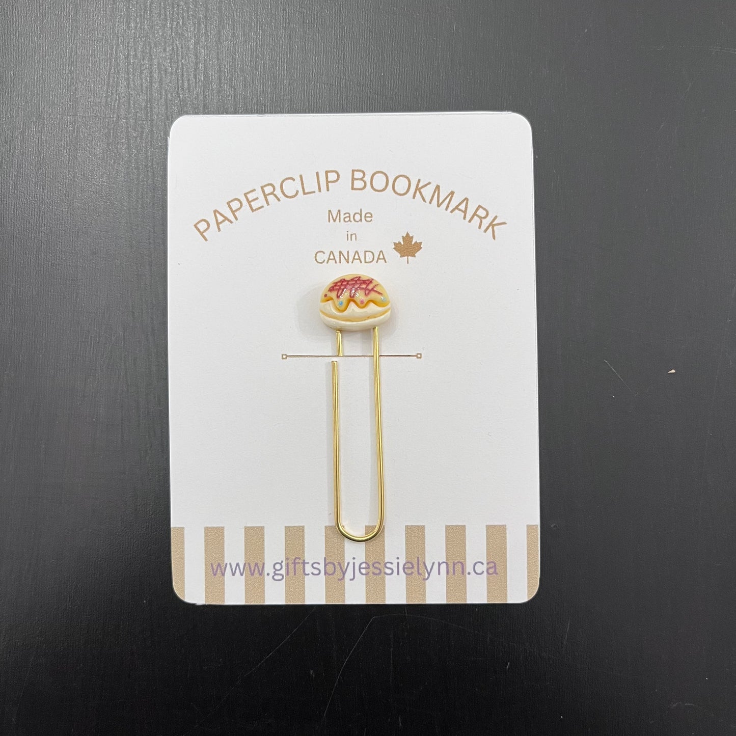 Paperclip Bookmark - Bakery Theme 2