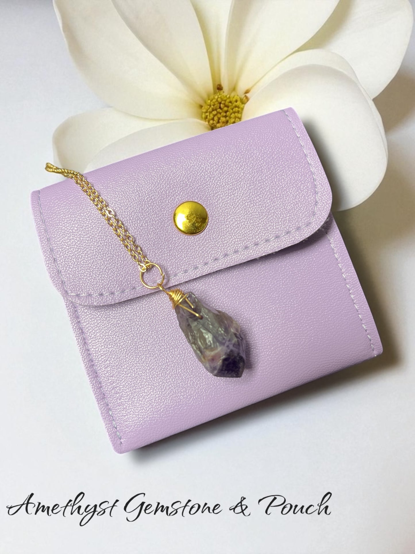 Amethyst stone necklace pendant in windsor ontario. Unique necklace in windsor ontario. Pendant necklace online in ontario