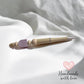 Beaded Pen - Over the Rainbow - Lavender