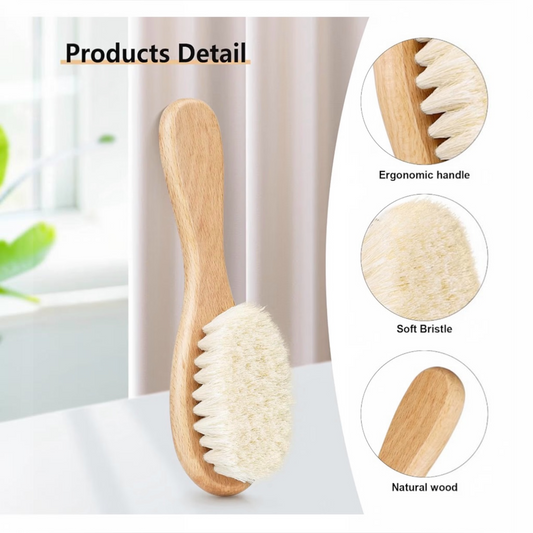 Baby Brush - Soft Bristle Wood