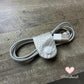 Cord Clip - Tab Style - White
