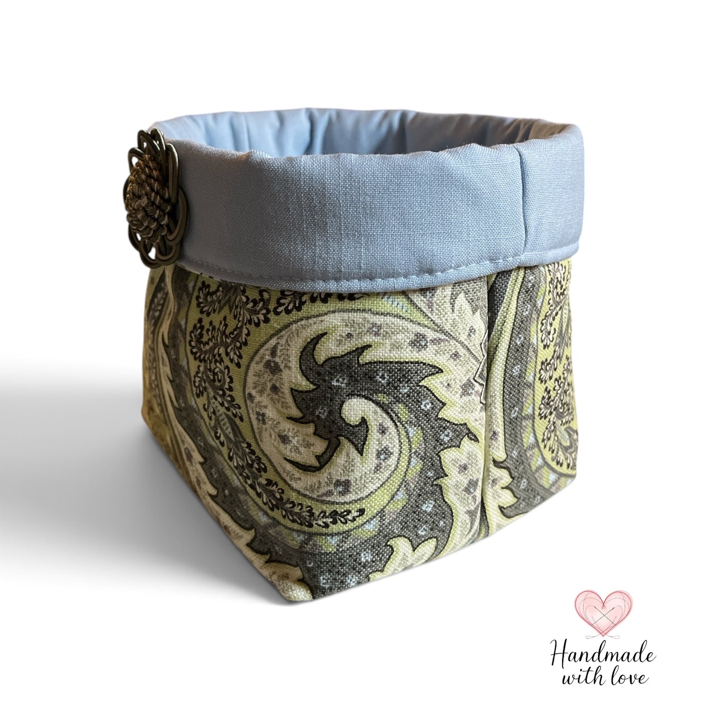 handmade fabric basket