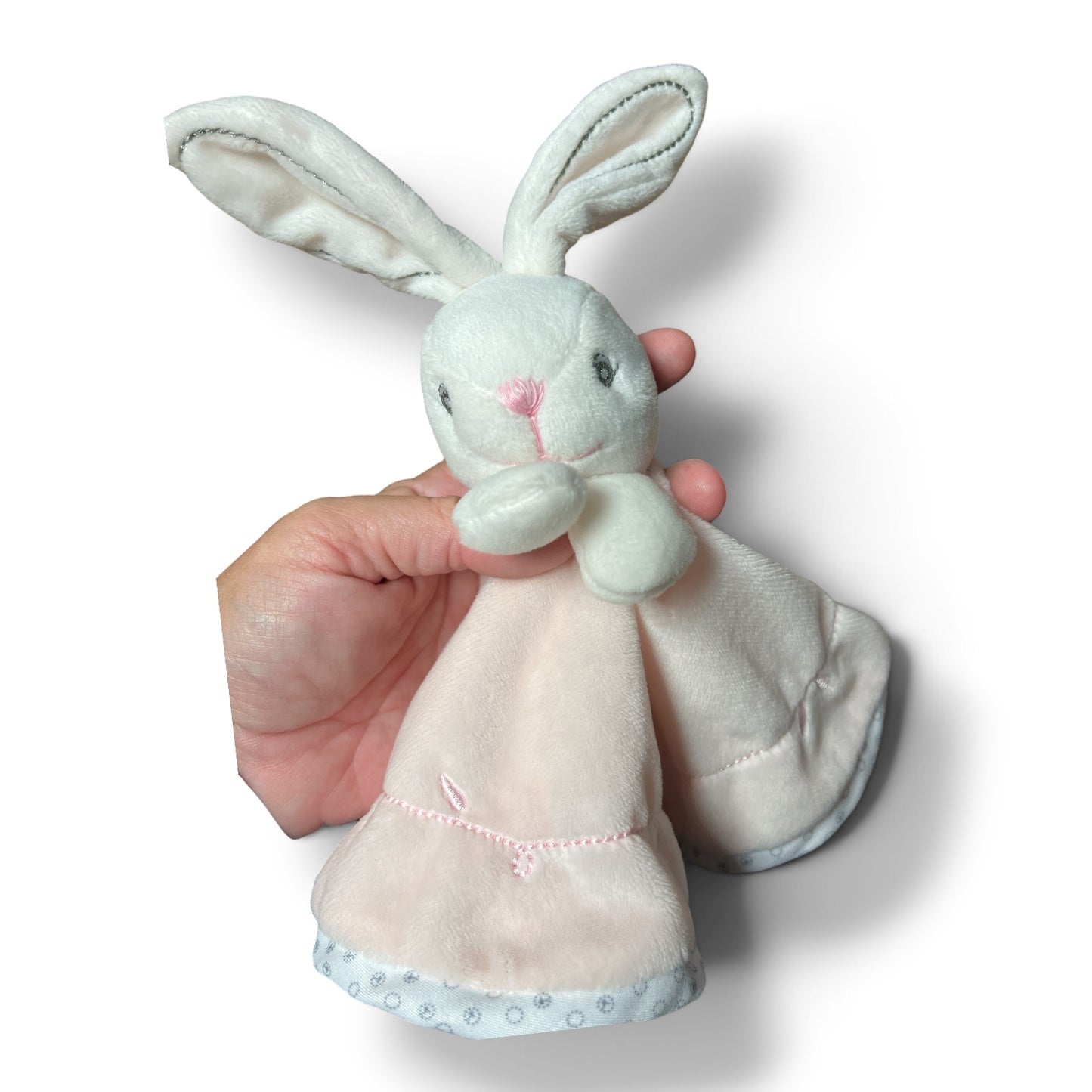 Security Lovey Buddy - MINI Bunny- Bush Pink