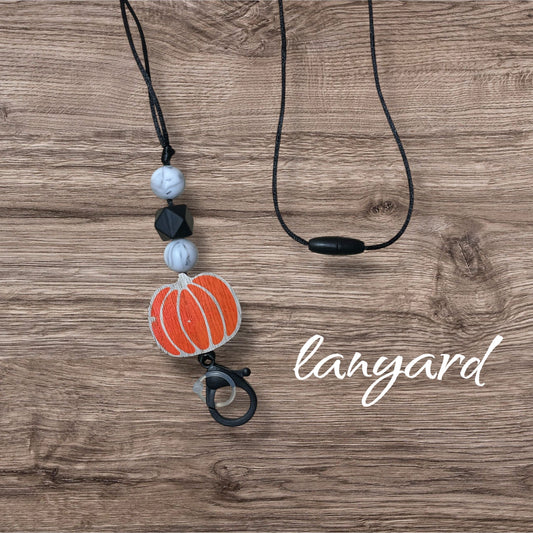 Lanyard - MRI SAFE - Pumpkin