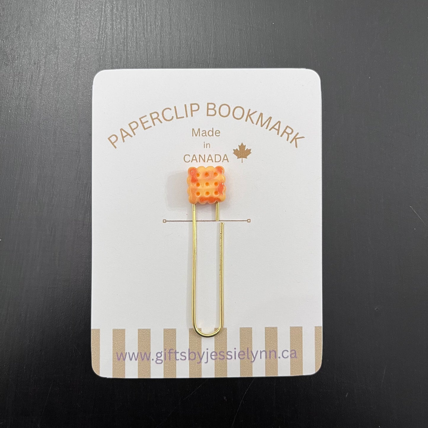 Paperclip Bookmark - Bakery Theme