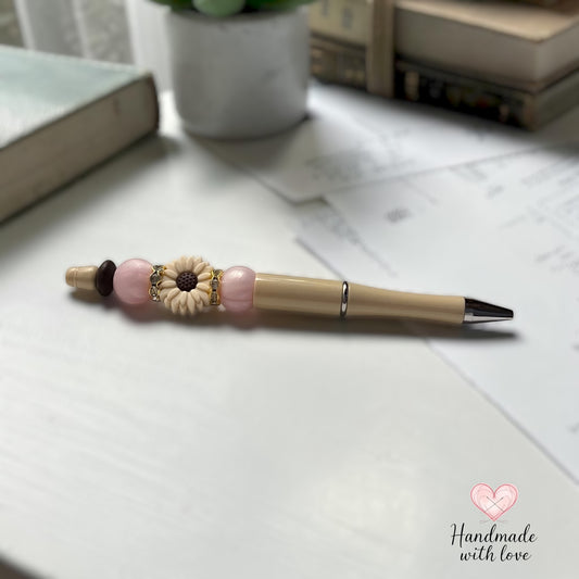 Beaded Pen - Pretty in Petals