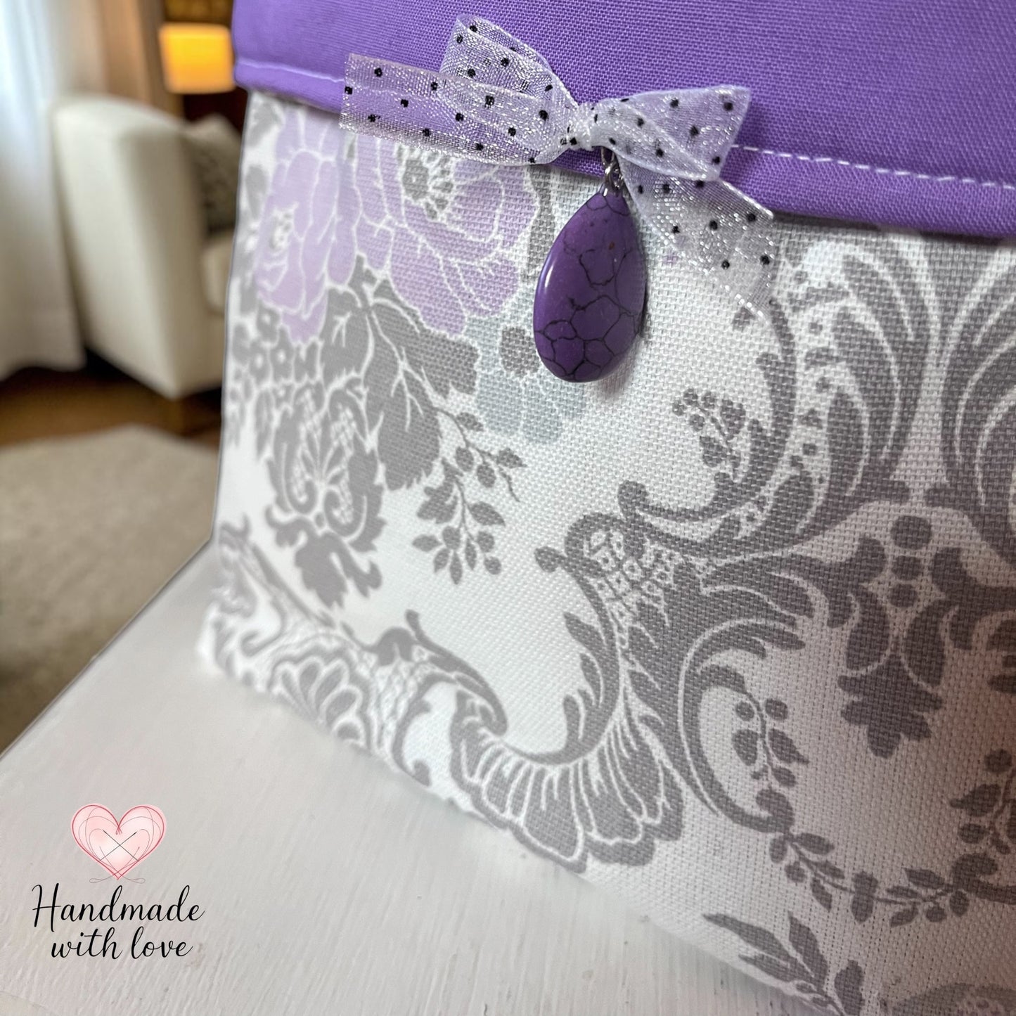 handmade fabric basket