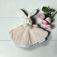Security Lovey Buddy - MINI Bunny- Bush Pink