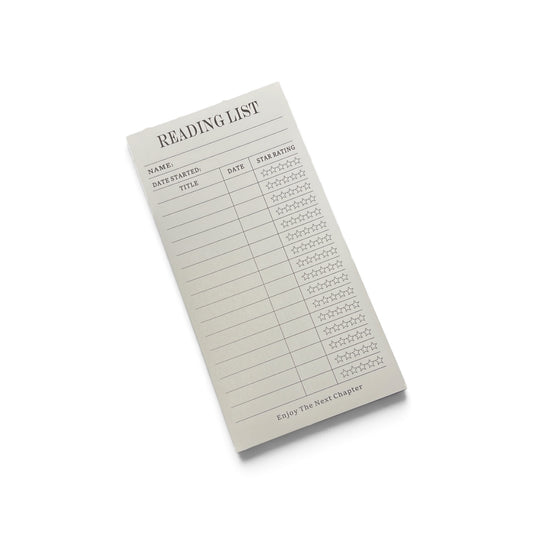 Reading List Card