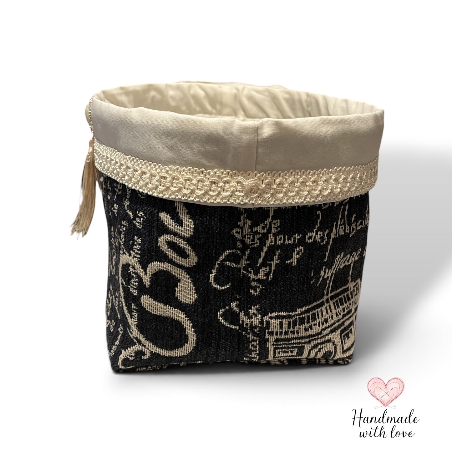 handmade fabric basket