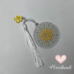 lemon theme bookmark with tassel