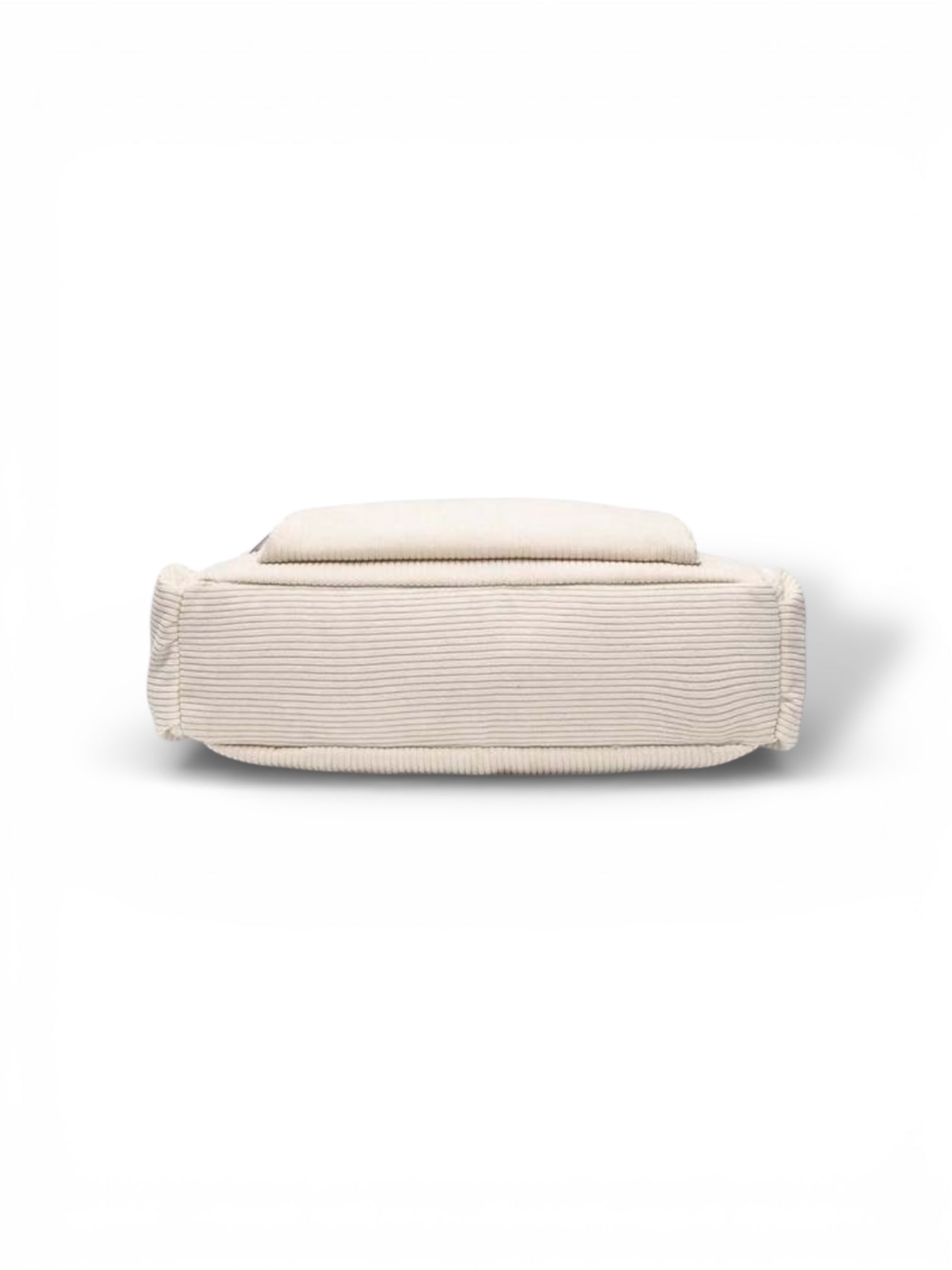 corduroy carry all bag in ivory color