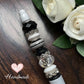 Beaded Pen - Classic Black & White