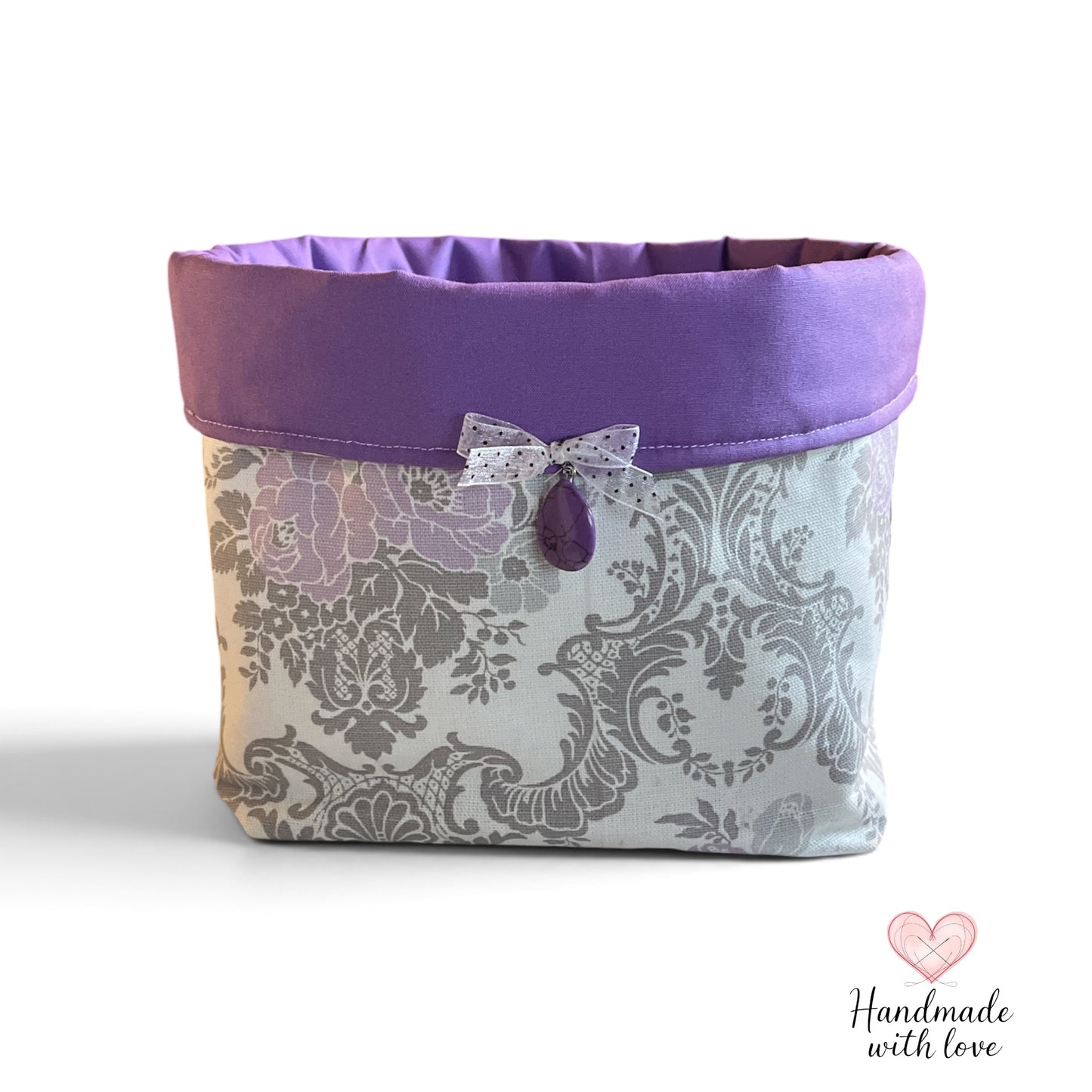 handmade fabric basket