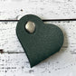 Cord Clip - Heart - Hunter Green