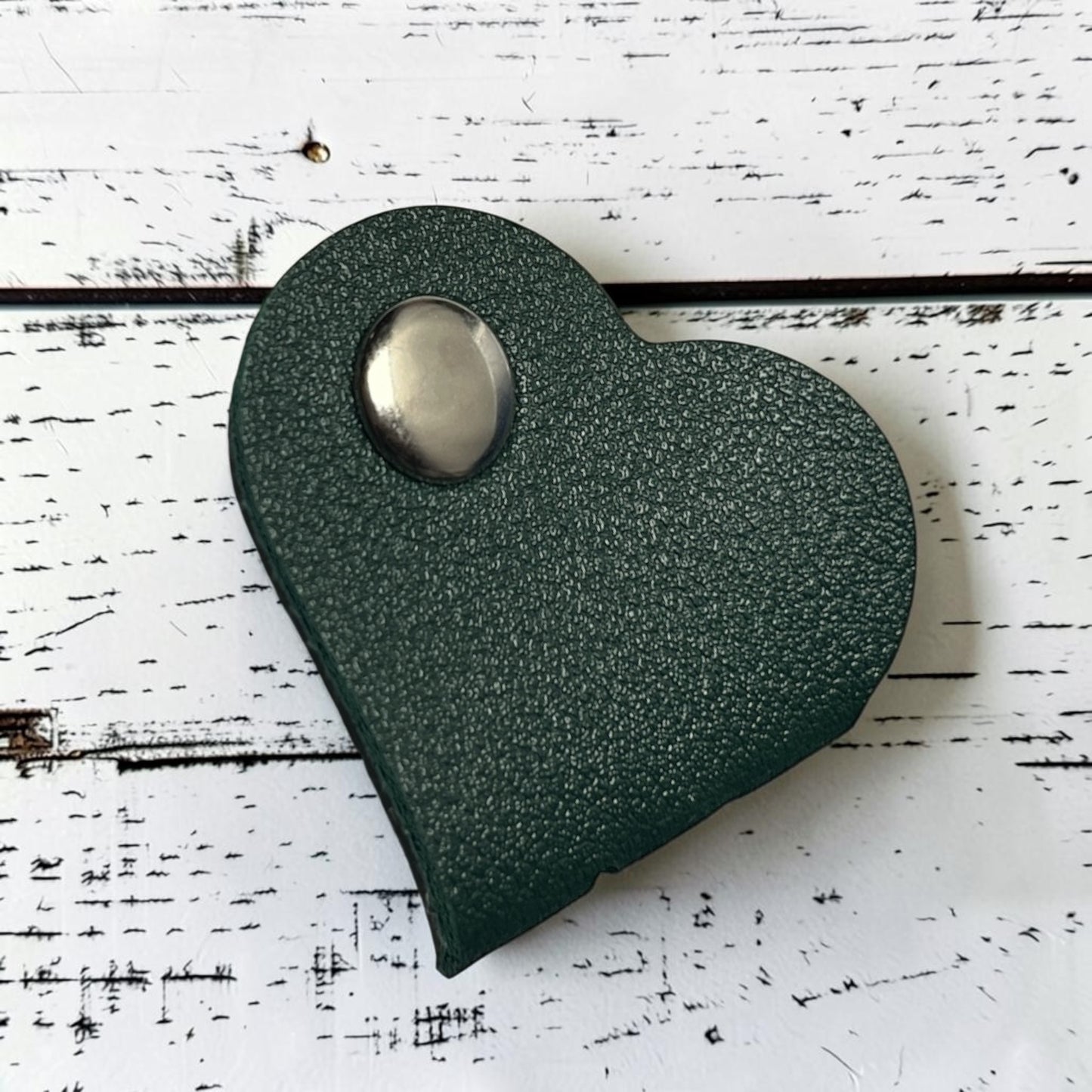 Cord Clip - Heart - Hunter Green