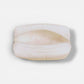ivory pouch cosmetic bag with zipper