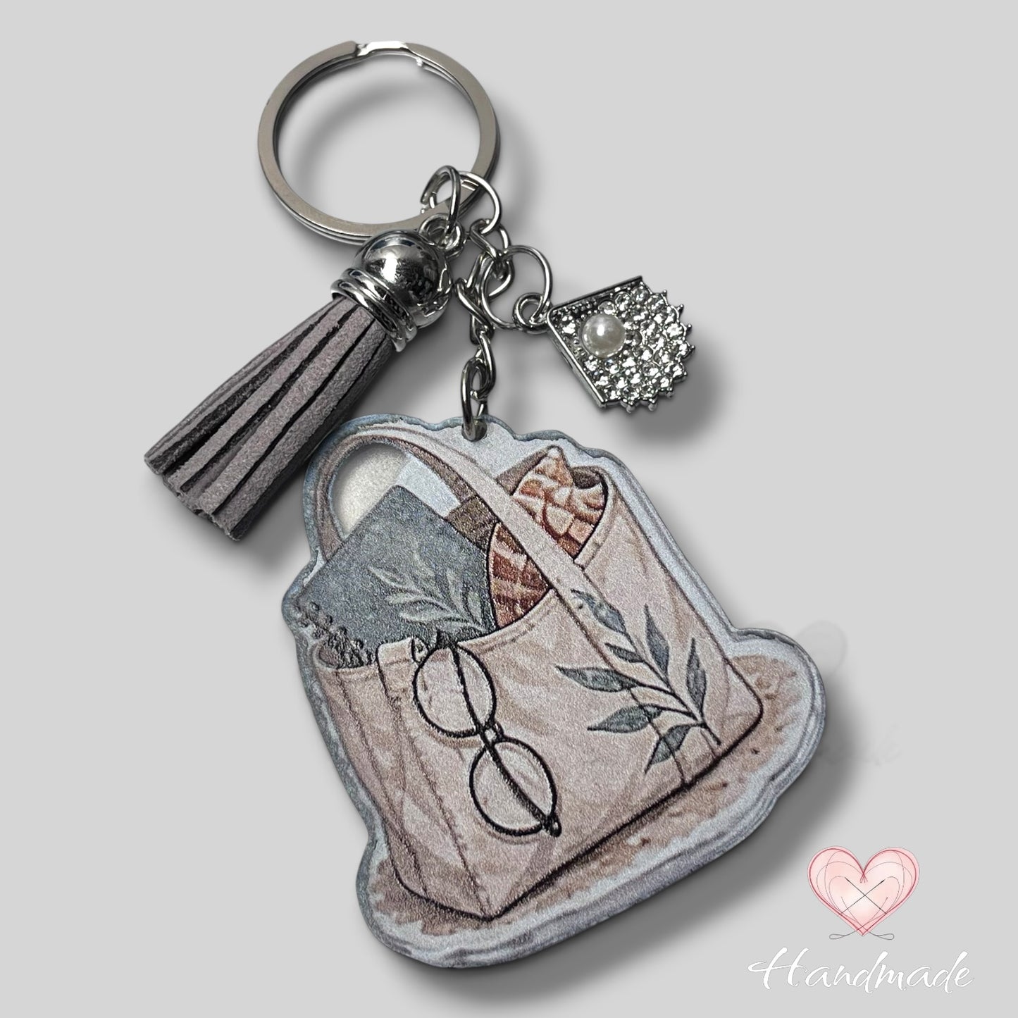 beach theme keychain