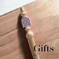 Beaded Pen - Over the Rainbow - Lavender