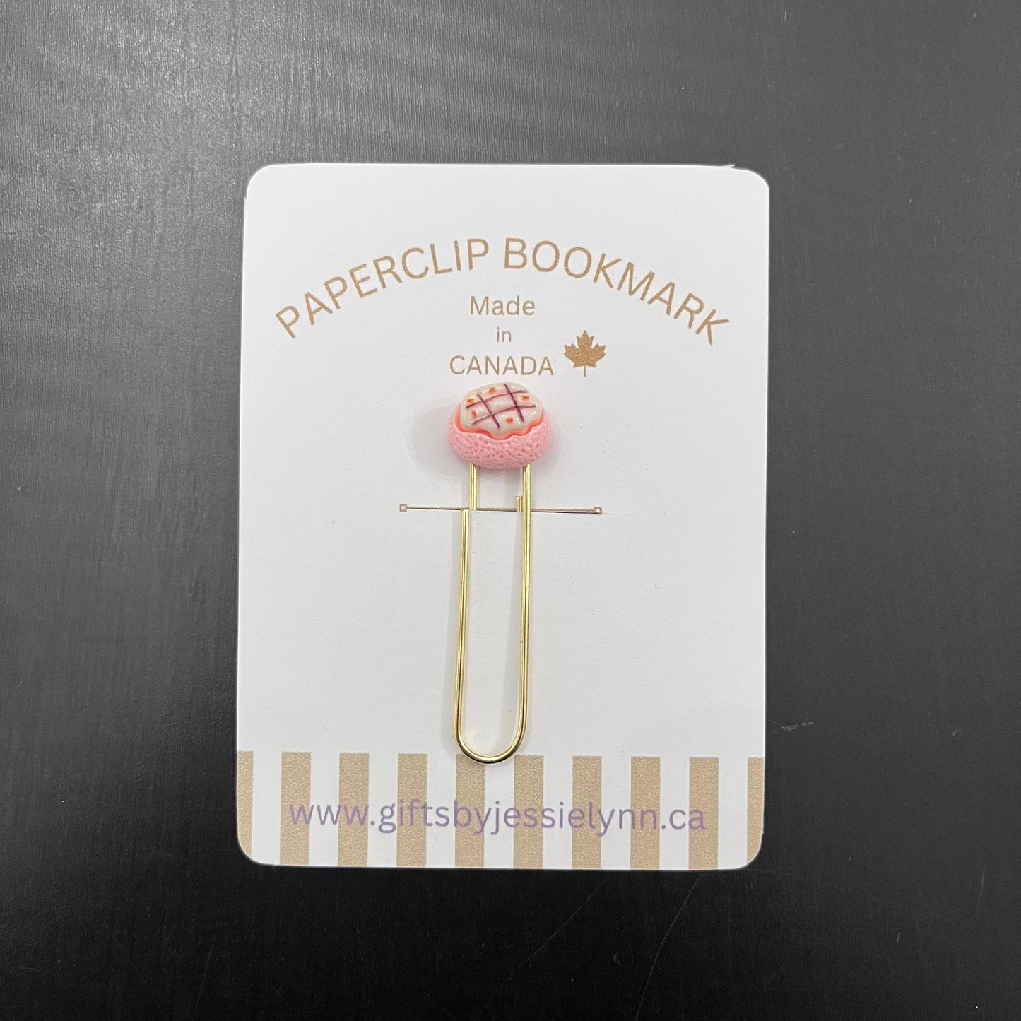 Paperclip Bookmark - Bakery Theme