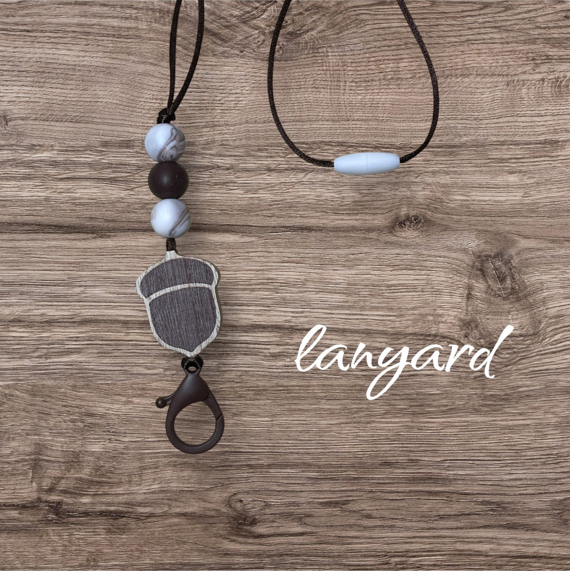 Lanyard - MRI SAFE - Acorn