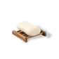 Wood Soap Tray - Dark Wood