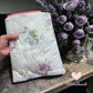 Book Sleeve - Handmade - Purple Floral -PURPLE 01