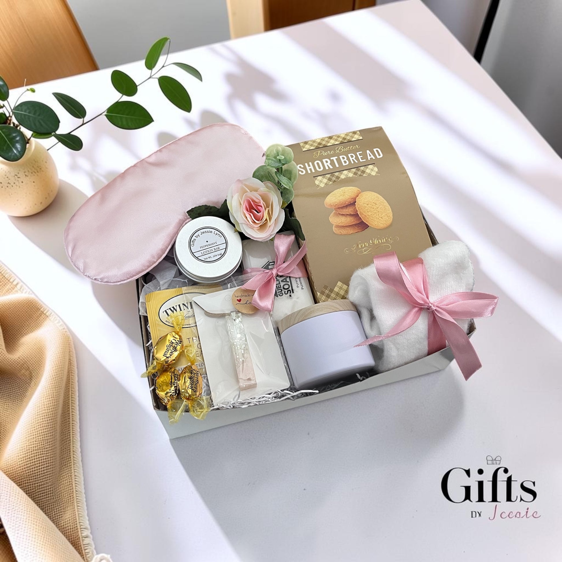 self care paper gift box for female
