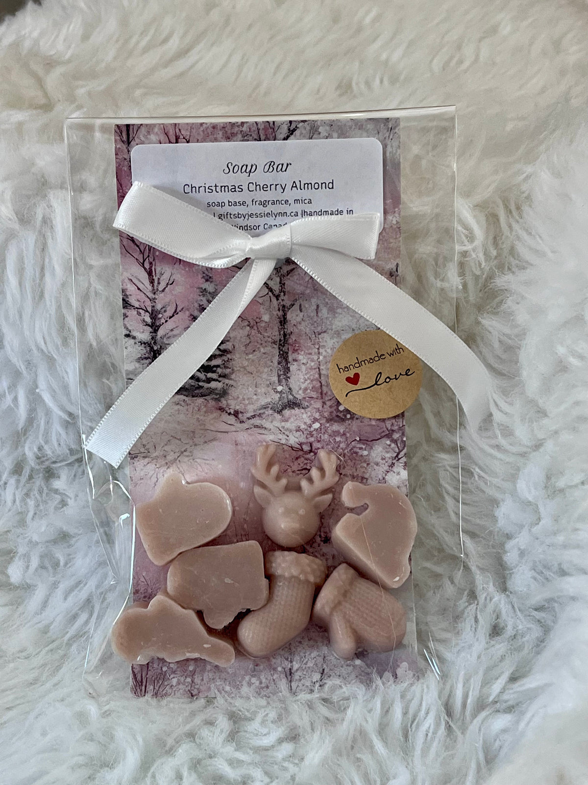 Soap - Christmas Cherry Almond - Bits