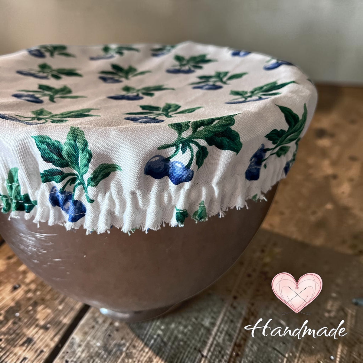 Mixer Bowl Cover Reusable - Blueberries