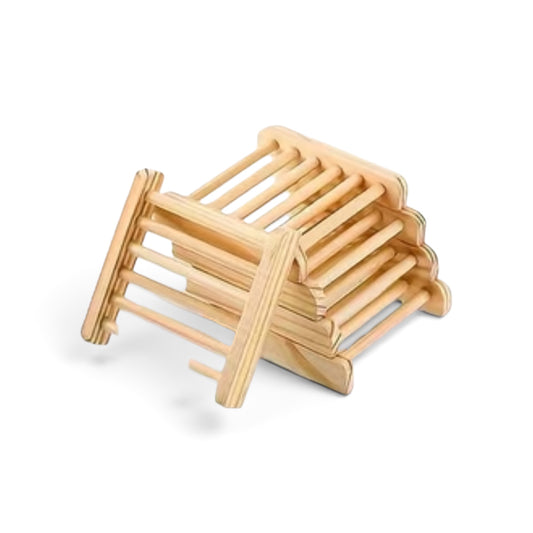Wood Soap Tray - Light Wood