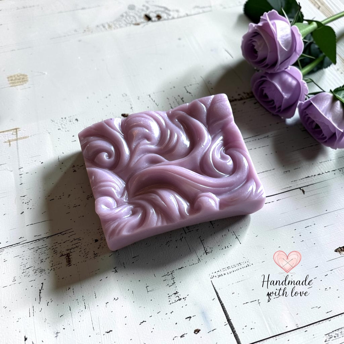 Soap - Swirls -Lavender
