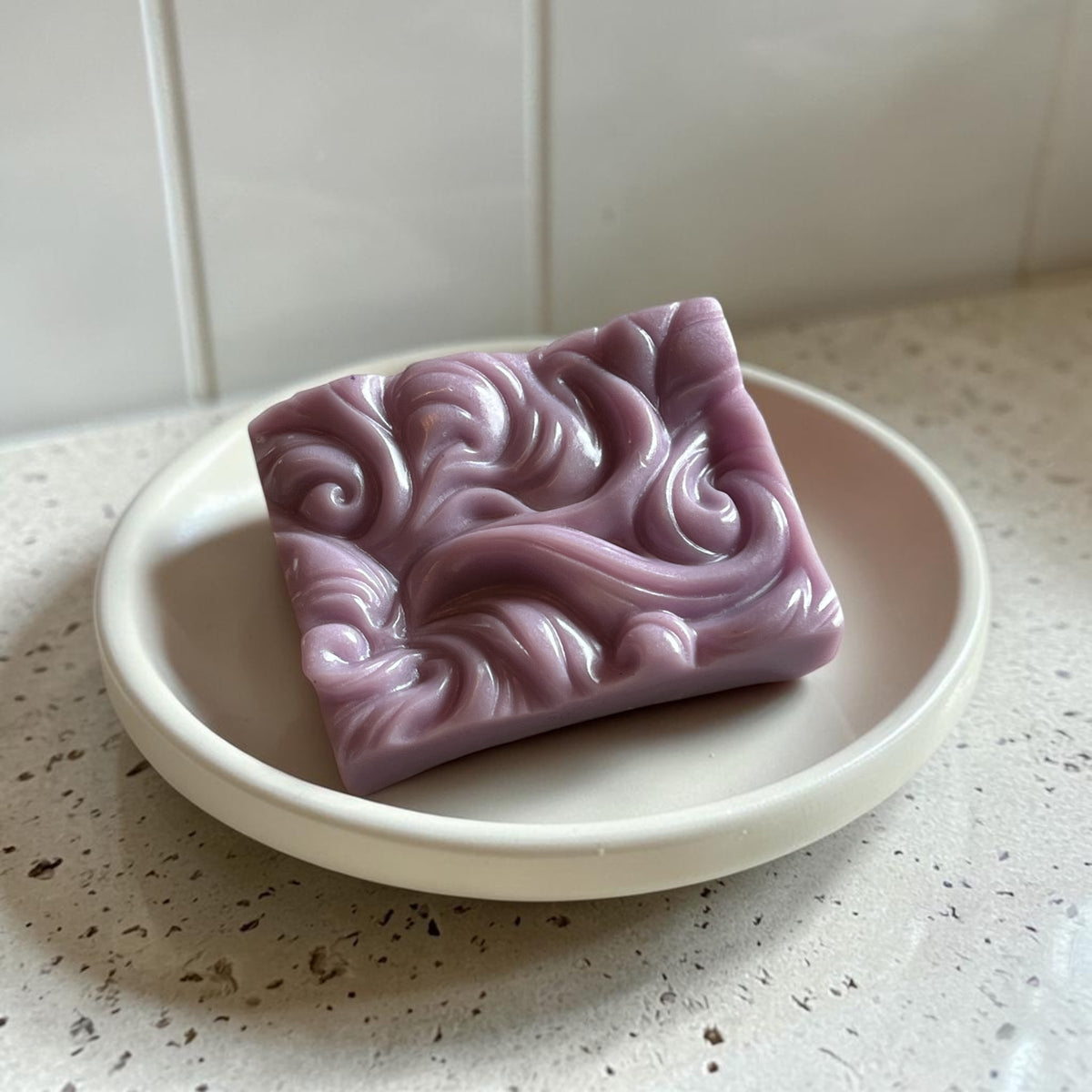Soap - Swirls -Lavender